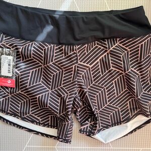 Oiselle Long Roga Running Shorts Size 8